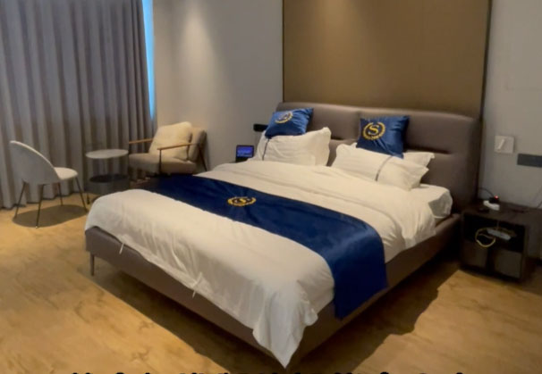 智慧酒店客房智能床、酒店客房智能床、客房智能床